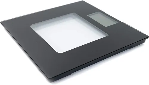 Vista 8 de Báscula digital de vidrio extra ancha La báscula de baño que habla Báscula digital precisa visual y de voz para peso corporal 395 libras