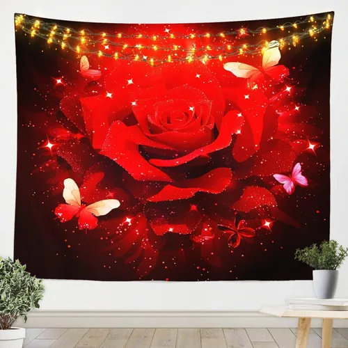 Vista 36 de Tapiz de juegos para niños pequeños de 51 x 59 pulgadas, tapices de decoración de sala de juegos para adolescentes, consola de juegos para niños