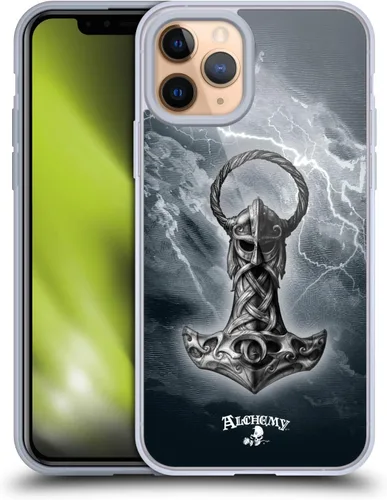 Vista 68 de Head Case Designs Funda de gel con licencia oficial de Alchemy Gothic 13 Dagger Illustration [protección de grado militar] compatible con Apple