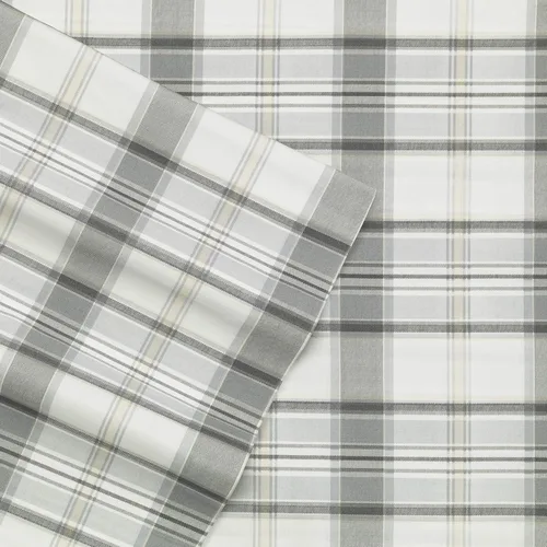 Vista 21 de Eddie Bauer - Juego de sábanas individuales, sábanas de percal de algodón, frescas y frescas, ideales para dormitorio