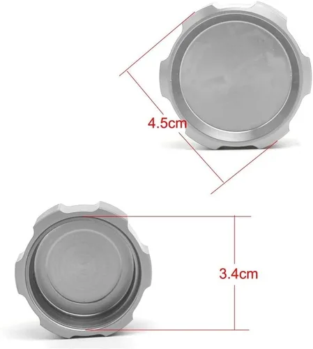 Vista 7 de KAnduo M for Kawasaki Z750 Z1000 Z800 Rear Brake Fluid Reservoir Cap Fits for MT07 MT09 MT03 R1 R6 Y (Color : MT Black)