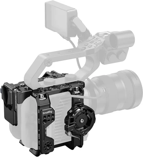Vista 10 de SmallRig Kit de jaula de cámara para Sony FX6, jaula compacta con placa