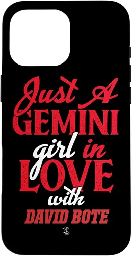 Vista 19 de iPhone 16 David Bote Gemini Girl Gameday Case