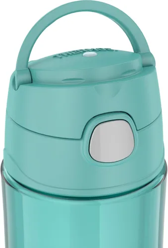 Vista 4 de THERMOS FUNTAINER Botella de hidratación de plástico de 16 onzas con boquilla, aguamarina