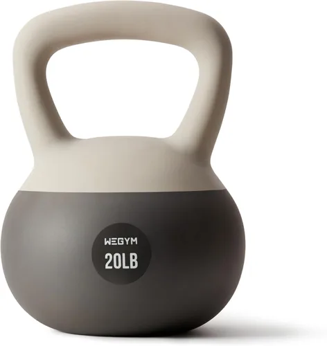 Vista 20 de WeGym Mancuernas suaves con base resistente a impactos acolchada y mango antideslizante de agarre ancho para entrenamientos en casa, levantamiento
