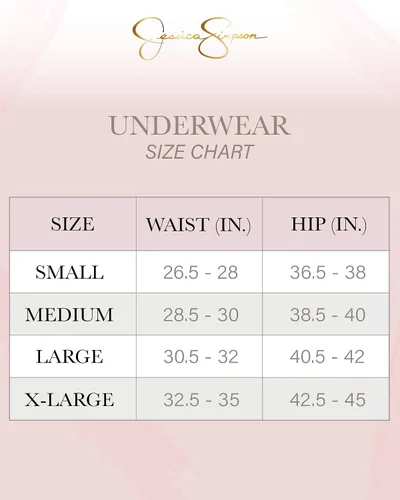 Vista 7 de Jessica Simpson Ropa interior para mujer - Paquete de 3 bragas Tanga de encaje de microfibra (S-XL)