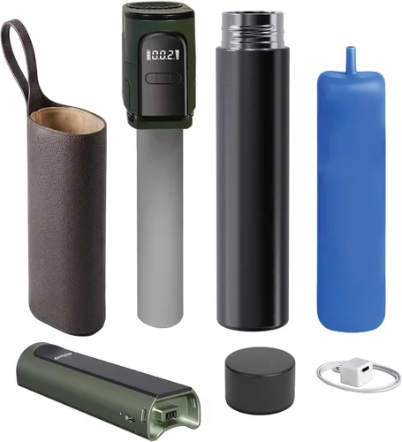 Vista 10 de 4ALLFAMILY - Bolígrafos de insulina, estuche de viaje para medicamentos, caja nevera para medicamentos, bolsa médica aprobada por la TSA, estuche