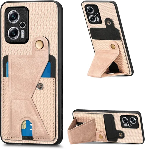Vista 75 de Funda para Oppo K10x / OnePlus Nord CE 2 Lite 5G Funda para Realme 9 5G / 9 Pro / Q5 / V25 Funda de piel sintética con ranuras para tarjetas