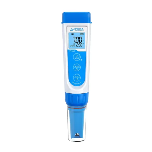 Vista 13 de Apera Instruments PH60-MS Kit de Probador de Medidor de pH Portátil con Electrodo de pH Semi-Micro LabSen 246-5 ATC para Medición de pH de Grado