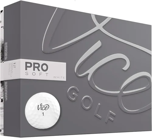 Vista 9 de Vice Golf Pro Soft Golf Balls Verde limón neón