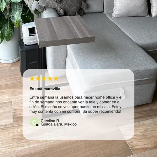 Vista 9 de Mesa auxiliar C (marrón)