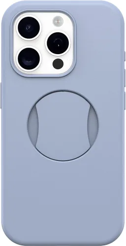 Vista 10 de OtterBox Funda OtterGrip Symmetry Series para iPhone 15 Pro (solamente), Aspen Gleam (naranja), agarre integrado, funda elegante, se ajusta a