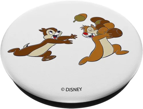 Vista 2 de Disney Chip 'N Dale Bellota Portrait PopSockets PopGrip: agarre intercambiable para teléfonos y tabletas