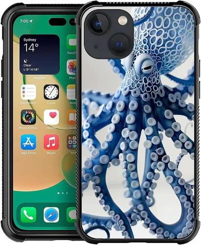 Vista 246 de Funda compatible con iPhone 8 Plus, diseño de oso de bosque otoñal, a prueba de golpes, antiarañazos, carcasa trasera de policarbonato duro