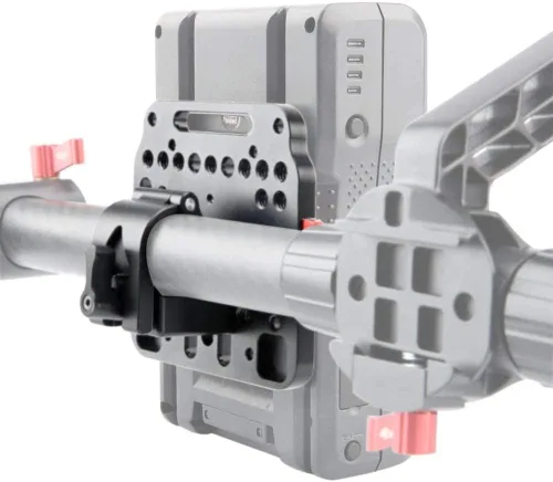 Vista 7 de NICEYRIG Abrazadera de varilla de 0.984 in con rosca de 1/4 3/8 para DJI Ronin M MX Freefly MOVI Gimbal Stabilizer System - 101