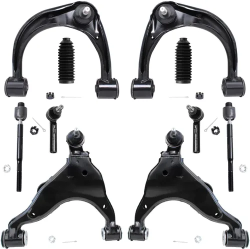 Vista 501 de Detroit Axle - Kit de suspensión frontal de 10 piezas para Dodge Avenger 2008-2014, Chrysler Sebring 2007-2010, 2 brazos de control inferiores, 2