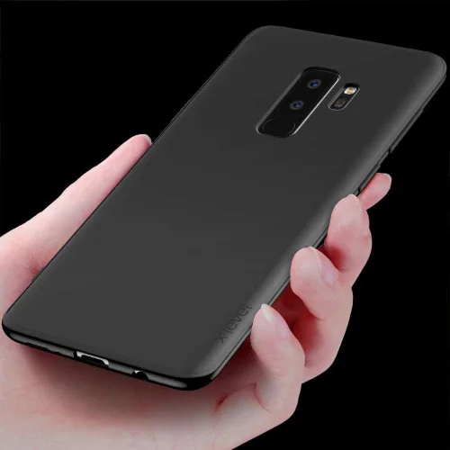 Vista 5 de X-level Funda para Samsung Galaxy S9 Plus, Slim Fit Soft TPU Ultra Thin S9 Plus Funda de teléfono móvil con acabado mate Recubrimiento Grip Funda