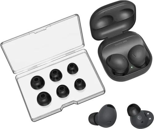 Vista 7 de 3 pares de almohadillas de espuma viscoelástica para Samsung Galaxy Buds 2 Pro, súper cómodas y antideslizantes de repuesto, sin dolor de silicona