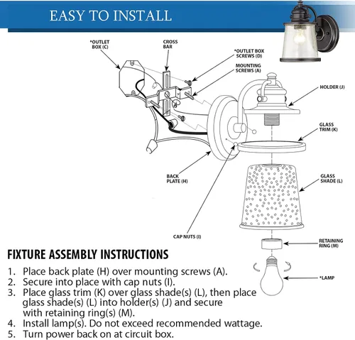 Vista 5 de Ciata Iluminación para exteriores, montaje en pared, aplique de una sola luz, lámpara de bronce resistente a la intemperie, 60 vatios, accesorio