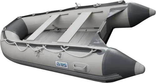 Vista 2 de BRIS Barco inflable de 9.8 pies de bote inflable para yate, balsa de pesca