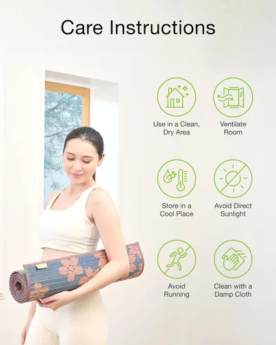 Vista 7 de FULI Tapete de yoga japonés tatami, tapete Igusa, esterillas antideslizantes para ejercicio y fitness, pilates y entrenamientos de piso, fabricado