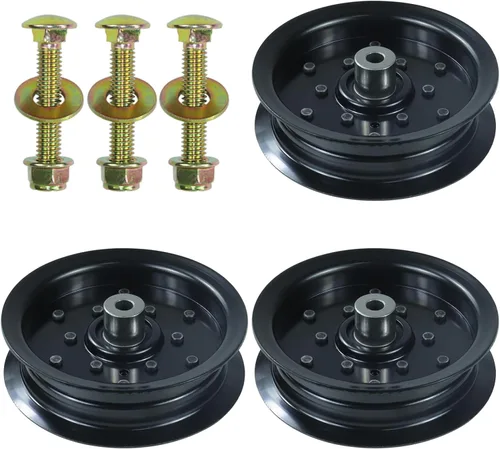 Vista 14 de Paquete de 2 poleas tensoras 197379 que reemplazan a Craftsman 197379, polea tensora Husqvarna 532197379, 196106, 197379, 532196106 Husqvarna