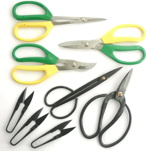 Vista 4 de BambooMN Bonsai Pruning Shear - Green & Yellow - 1 Unit