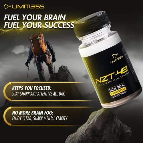 Vista 8 de Nootropic Premium Brain Booster – Suplemento cerebral para memoria + enfoque + energía natural – Cafeína, fosfatidilserina, vitaminas B6 B12-5