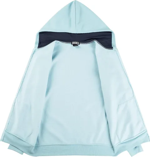 Vista 6 de ANGELA BEBE Conjunto deportivo para hombre, 2 piezas, sudadera con capucha y sudadera para hombre