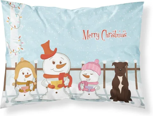 Vista 141 de Caroline's Treasures BB2515PILLOWCASE Between Friends Appenzeller Sennenhund - Funda de almohada de tela estándar, ligera, súper suave, fácil