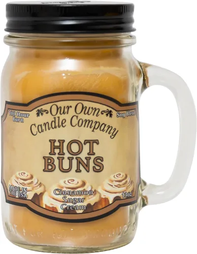 Vista 37 de Vela Campfire S'Mores, Our Own Candle Company, mezcla de soja, tarro de 13 onzas