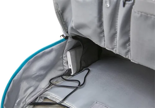 Vista 5 de Mochila unisex Cristiano Ronaldo con cremallera multifunción CR7, mochila ligera USB para la escuela, Style 6