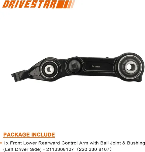 Vista 8 de Kit de suspensión delantera brazo de control superior inferior rótula barra de acoplamiento para Mercedes-Benz CLS500 CLS55 AMG CLS63 E320 E500 E55