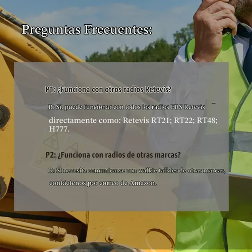 Vista 9 de Retevis Walkie Talkies impermeables RT47 IP67 con micrófono, construcción Negro