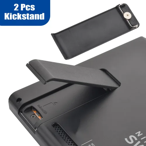 Vista 6 de Cosmos 2 Pcs Replacement Kickstand Stand Back Shell Holder Back Bracket Compatible with Nintendo Switch Console, with 1 Piece Screwdriver