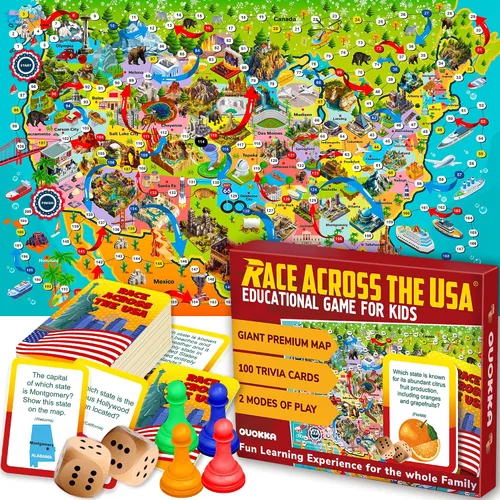 Vista 9 de Juego de mesa para niños de 8 a 12 años - Juegos de cartas educativos