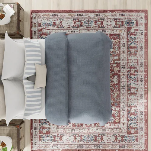 Vista 12 de Rugs America Gallagher Collection GL55 - Tapete de área transitorio vintage Lona Sundara