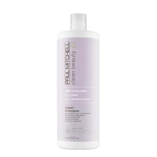 Vista 7 de Paul Mitchell Champú reparador de belleza limpia, fortalece y protege, para cabello dañado y quebradizo