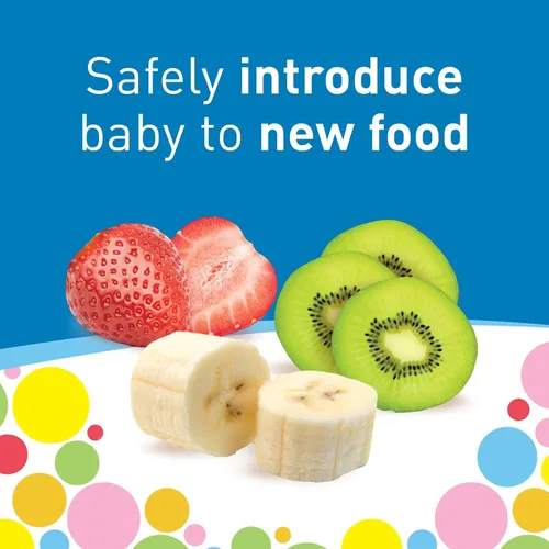Vista 7 de Dr. Brown's Diseñado para nutrir, alimentador de silicona Fresh Firsts, gris, talla única