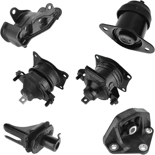 Vista 55 de TRQ Kit de montaje de motor de transmisión de motor de 5 piezas compatible con Ford Five Hundred Montego 6sp Auto AT 2005 - 2007