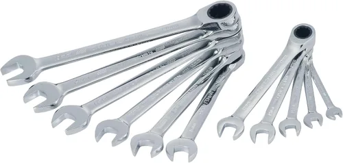 Vista 7 de CRAFTSMAN Juego de llaves de trinquete, métricas, 11 piezas (CMMT87021)