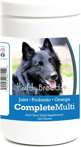 Vista 56 de Healthy Breeds Affenpinscher todo en uno multivitamínico suave masticable 120