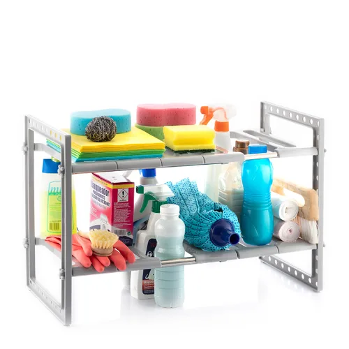 Vista 10 de Estantería Extensible para Fregadero Shibblek InnovaGoods 2 Estantes