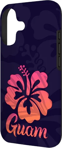 Vista 2 de Guam Hibiscus Flower Hafa Adai Guamanian Island Pride Case for iPhone 17
