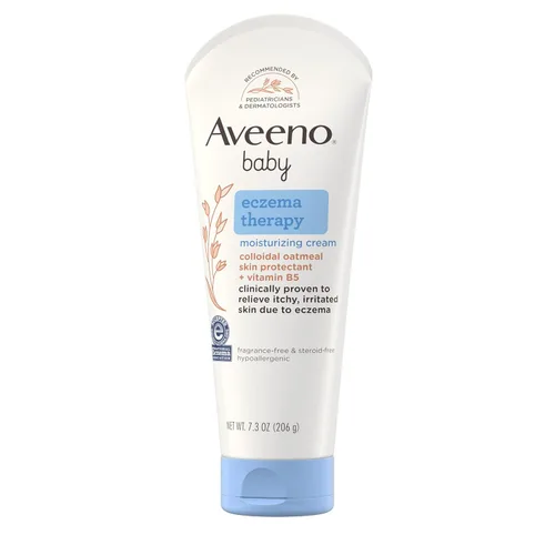 Vista 11 de Aveeno Baby Welcome Little One - Set de regalo para el cuidado de la piel con gel corporal nutritivo y champú, lavado de baño relajante, toallitas