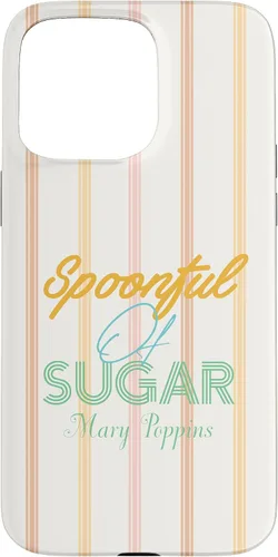 Vista 27 de Funda para iPhone 13 Pro Max Disney Classic Mary Poppins Spoonful of Sugar Striped Case