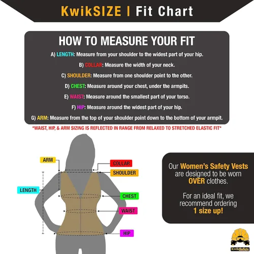 Vista 2 de KwikSafety - Charlotte, NC - FIRST LADY Safety Vest for Women, High Visibility Reflective Strips, Meets ANSI & OSHA