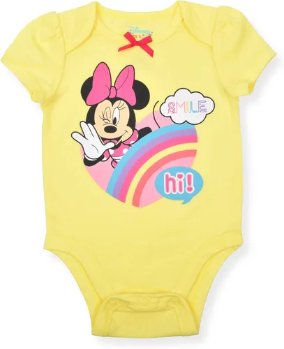 Vista 2 de Disney Minnie Mouse Fabulous - Paquete de 5 mamelucos para niñas recién nacidas, bebés y bebés