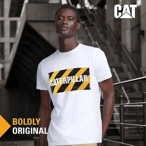 Vista 3 de Cat erpillar Foundation WW Site - Camiseta para hombre