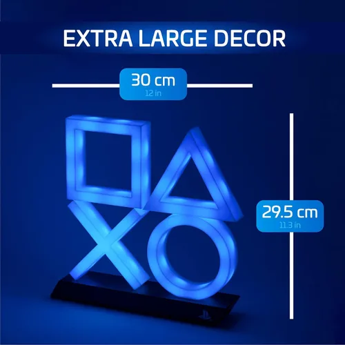 Vista 4 de Paladone Playstation 5 Icons Light PS5 XL - Producto con licencia
